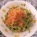 みちばたの花's cooksnap of when they made 美味！大根葉とちりめんの卵チャーハン.