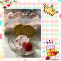 クックFQAE37☆'s cooksnap of when they made ストロベリーアイスクリーム.