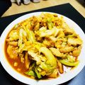 J_son's cooksnap of when they made キャベツと鶏胸肉のケチャップ炒め.