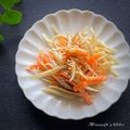 Miiyasusho's cooksnap of when they made レンジで簡単！ごぼうとにんじんのサラダ.