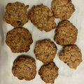 鈴芽ちゃん's cooksnap of when they made 簡単 卵バターなし アメリカンクッキー.