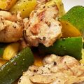 菜つ実☆ミ's cooksnap of when they made ズッキーニと鶏肉のさっぱり炒め.