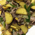 クック2H9MD0☆'s cooksnap of when they made さつまいもと豚バラのネギ塩炒め.