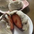 ♡HICKEY♡'s cooksnap of when they made 苺ミルク大福.