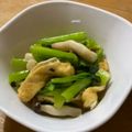 ねこねこさーん's cooksnap of when they made めんつゆで簡単♥️小松菜と油揚げのお浸し.