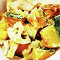 ダリア☆'s cooksnap of when they made かぼちゃと蓮根のホットサラダ.