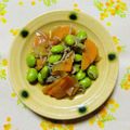 チェックのミニくま's cooksnap of when they made 枝豆と玉ねぎ・人参のじゃこ煮♪.