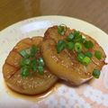 さっちゃん♡♡♡'s cooksnap of when they made レンジで簡単！大根の甘辛ステーキ.