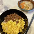 かんひろきーちゃくら's cooksnap of when they made 牛ひき肉で3色丼.