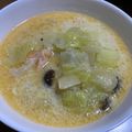 お塩と砂糖's cooksnap of when they made 鮭とじゃがいものミルクスープ.