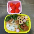 海さんママ's cooksnap of when they made 節分に！鬼の簡単キャラ弁.
