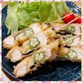 nakamucchi's cooksnap of when they made 節約！鶏胸肉１枚で＊オシャレな串カツ.