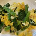 ちはるき27's cooksnap of when they made パッと出来るほうれん草と卵のソテー.