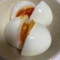 kumasan♪'s cooksnap of when they made 味の素で塩味卵(マジックエッグ).