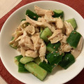 caruga's cooksnap of when they made 火使わない！超簡単！ささみのきゅうり和え.