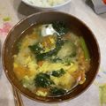 なーみなみ's cooksnap of when they made ほうれん草＆トマトのイタリアン味噌汁♥.