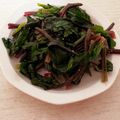 チェリチョコ's cooksnap of when they made サラダほうれん草のオリーブオイル和え.