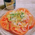 のんべぇヒロ's cooksnap of when they made 一手間プラスの冷やしトマト、見映え良し♪.