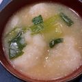 クックK3DI0Y's cooksnap of when they made ＊ほっこり優しい味！長芋のお味噌汁＊.