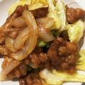 huu_ka's cooksnap of when they made 【楽めし】豚とキャベツのスタミナ炒め.