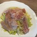 Yokchina's cooksnap of when they made 簡単♡生ハムとキャベツのペペロンチーノ.