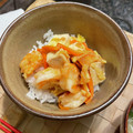 TakakoL's cooksnap of when they made 小エビと豆腐の卵とじ.