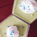 miii…'s cooksnap of when they made ふわふわ♪春の抹茶ムース｡＊.