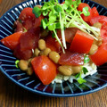 ☆さぶ☆☆'s cooksnap of when they made ＊マグロのトマト納豆和え＊.