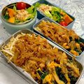 ルぴあ's cooksnap of when they made 丼やお弁当に♪豚バラとえのきの甘辛炒め.