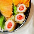 U☆kaoru's cooksnap of when they made 揚げない～紅生姜入りちくわ磯辺揚げ.