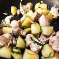 milsalud's cooksnap of when they made 鶏肉とじゃがいもの炒め物.