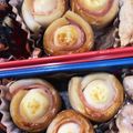 くまのまるちゃん's cooksnap of when they made お弁当に◎うずらの卵のちくわベーコン巻き.