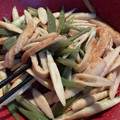 クックSOEFN4☆'s cooksnap of when they made ＊ふき と 筍の油炒め さつま揚げ入り＊.