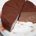 ○りこ○'s cooksnap of when they made 材料3つ生チョコチーズケーキ.