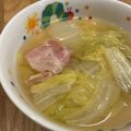 大王イカ's cooksnap of when they made 【〆も楽しみ】白菜とベーコンのコンソメ鍋.