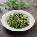 まろんかふぇ's cooksnap of when they made ☆春菊と胡桃とチーズのサラダ☆.