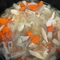 くるみめし's cooksnap of when they made ささみと根菜のスープ★.