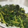 きらり流れ星's cooksnap of when they made 明日葉と揉み海苔の和え物.
