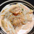 Rika☆Rin's cooksnap of when they made 簡単すぎる！キムチクリームうどん☆.