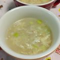 赤い電話's cooksnap of when they made かんたん☆たまごスープ.