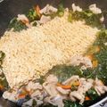 htm1011's cooksnap of when they made サッポロ一番 もつ鍋風豚バラなべ.