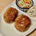 2880naaao's cooksnap of when they made 私の自慢！ブロッコリー入り♪メンチカツ.