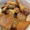 ☆maripei☆'s cooksnap of when they made 圧力鍋で♪鶏手羽元と大根のこってり煮.