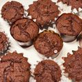 みなっち3's cooksnap of when they made Xmasバレンタイン濃チョコカップケーキ.