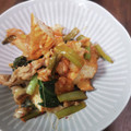 そらてんママ's cooksnap of when they made 豚肉と厚揚げのキムチ炒めチーズのせ♪.