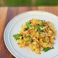西＊絵子's cooksnap of when they made 【お弁当】にらとはごろも缶の玉子炒め.