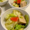 CHISA☆ごはん♪'s cooksnap of when they made 簡単！キャベツと高野豆腐とカニカマの煮物.