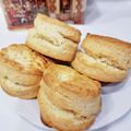 ハッピーまるしぇ's cooksnap of when they made 米粉と強力粉のサクサクッ簡単スコーン♥.