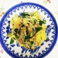 kaori13's cooksnap of when they made 節約＆時短！お助けメニュー★ニラ玉もやし.