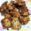 青森在住's cooksnap of when they made 材料２つだけ！おつまみに最高なイカメンチ.